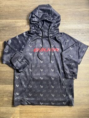 BAUER Icon Repeat black hoodie for Men